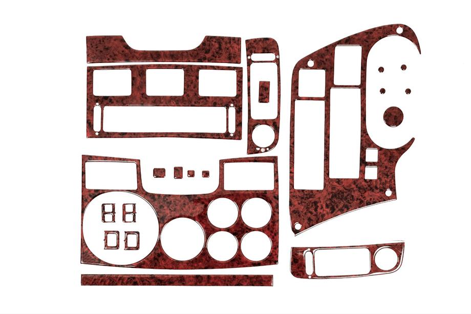 DAF 95XF 1997–2002 Dashboard sierlijsten (houtlook) Image