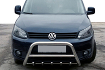 Volkswagen Caddy 2015–2020 Bullbar WT003-4 (RVS) foto 1