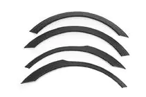 Hyundai Santa Fe 2 2006–2012 Wielkastverbreders 2006-2009 (4 stuks, zwart) foto 1