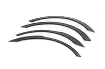 Hyundai Santa Fe 2 2006–2012 Wielkastverbreders 2006-2009 (4 stuks, zwart) foto 2