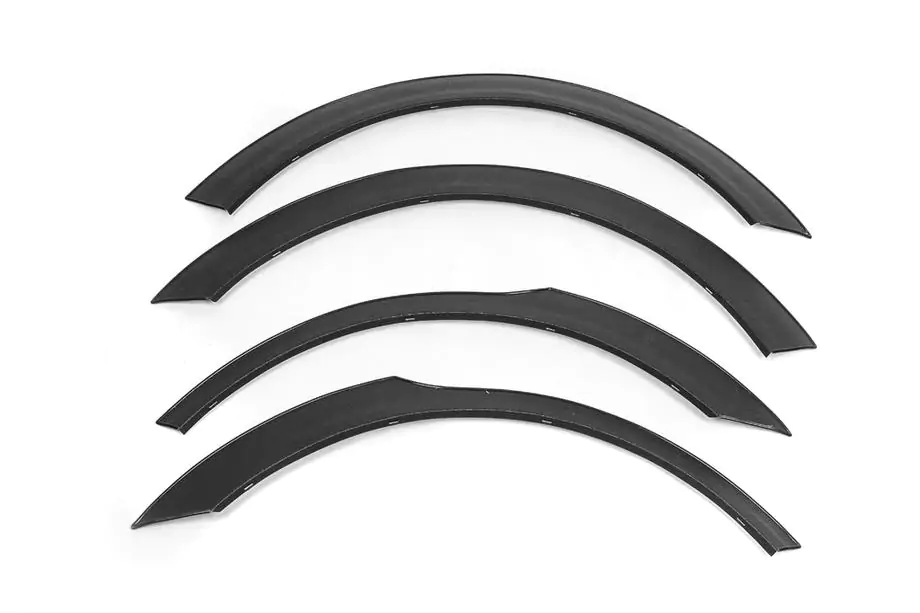 Hyundai Santa Fe 2 2006–2012 Wielkastverbreders 2006-2009 (4 stuks, zwart) Image