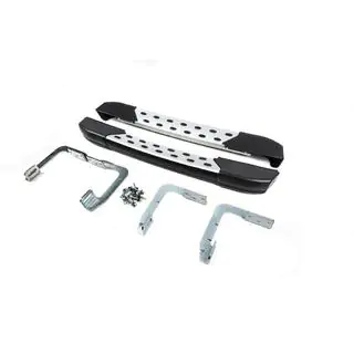 DOT-Line side steps achter het wiel (2 stuks, aluminium) foto 2