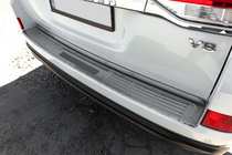 Toyota Land Cruiser 200 2007–2021 Achterbumper beschermlijst 2016-2021 (RVS) foto 1