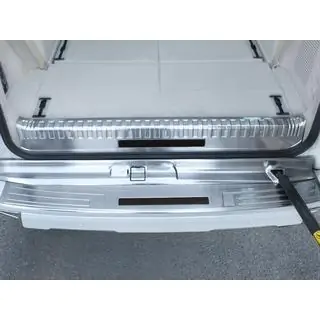 Chromen achterste binnendorpelbescherming (voor 7-zitter) Toyota Land Cruiser Prado 150 2009–2023 foto 3
