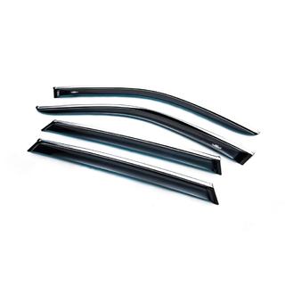 Raamwindschermen met chroomlijst (4 stuks, HIC) BMW X5 E70 2007–2013 foto 2