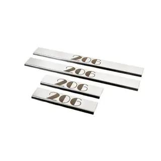 Carmos instaplijsten RVS (4 stuks)