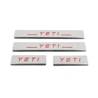 Dorpellijsten Carmos V2-RED (4 stuks, RVS)