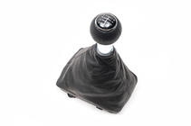 Audi A4 B8 2007–2015 Pookknop + pookhoes (kunstleer) foto 2