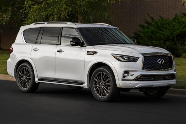 Vlaggenschip-SUV Infiniti QX80 heeft een update gekregen