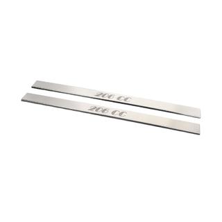 Carmos instaplijsten (2 stuks, RVS)
