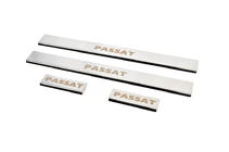 Volkswagen Passat B5 1997–2005 Carmos dorpellijsten (set 4 stuks, RVS) foto 6