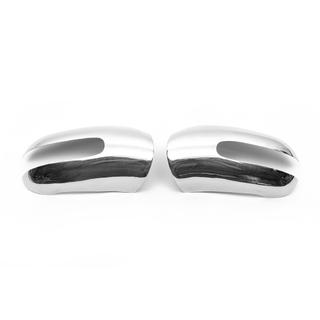 RVS spiegelkappen (2 stuks) Mercedes ML W163 1997–2005 foto 4