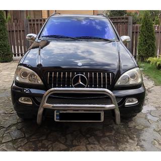 RVS spiegelkappen (2 stuks) Mercedes ML W163 1997–2005 foto 3