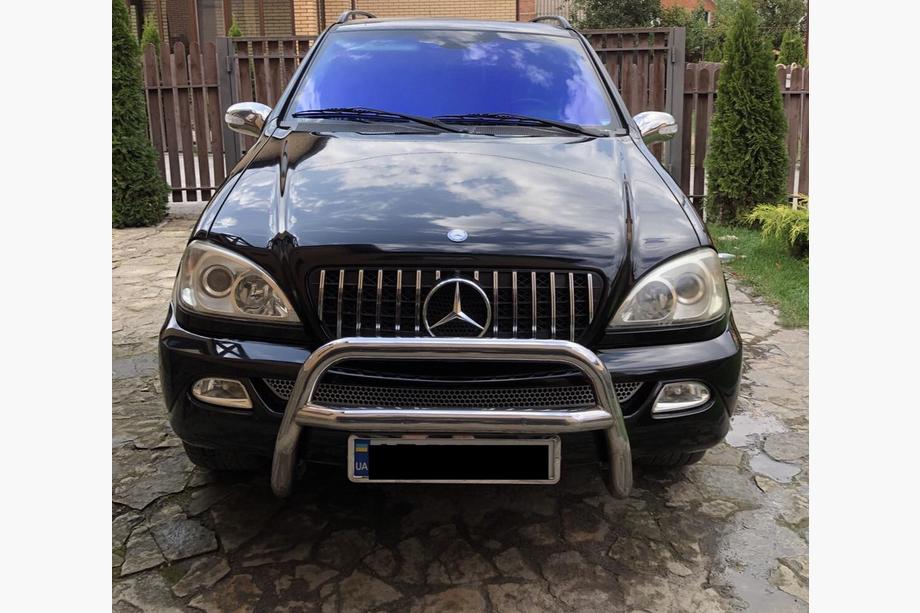 Mercedes ML W163 1997–2005 RVS spiegelkappen (2 stuks) Foto 3