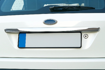 Ford Fiesta 2002–2008 Sierlijst boven kentekenplaat (RVS) Carmos - Turks staal foto 4
