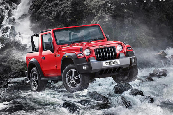 Indiase SUV Mahindra Thar verovert de thuismarkt