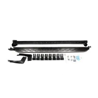 OEM sidesteps (2 stuks, aluminium + kunststof) Hyundai Palisade 2018–2025 foto 2