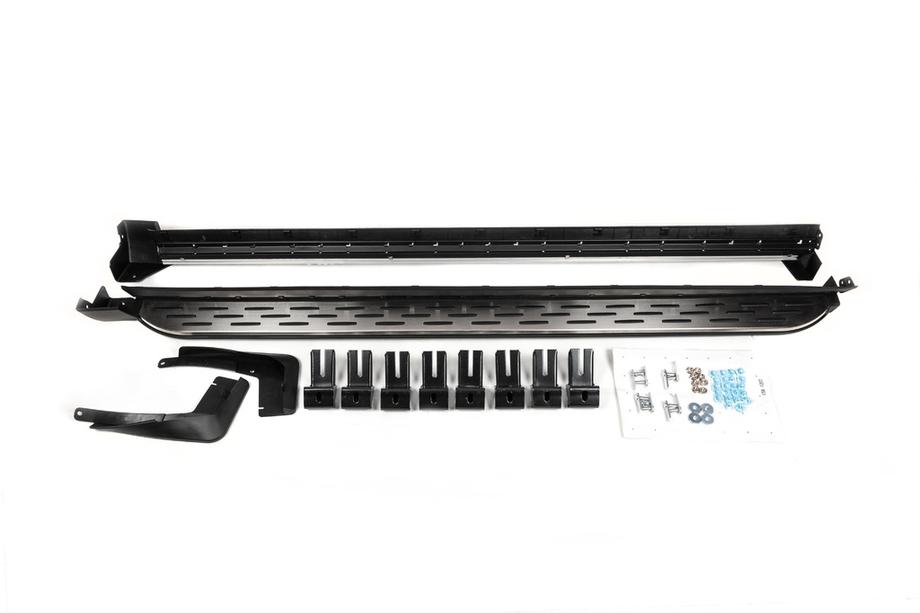 Hyundai Palisade 2018–2025 OEM sidesteps (2 stuks, aluminium + kunststof) Foto 2