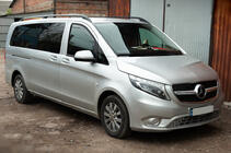 Mercedes Vito/V-klasse W447 2014– Voorgrille Diamond (2014-2023 voor Vito W447) foto 8
