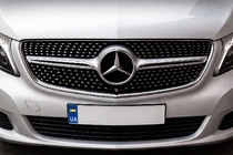 Mercedes Vito/V-klasse W447 2014– Diamond voorgrille (2014-2019 voor V-class) foto 1