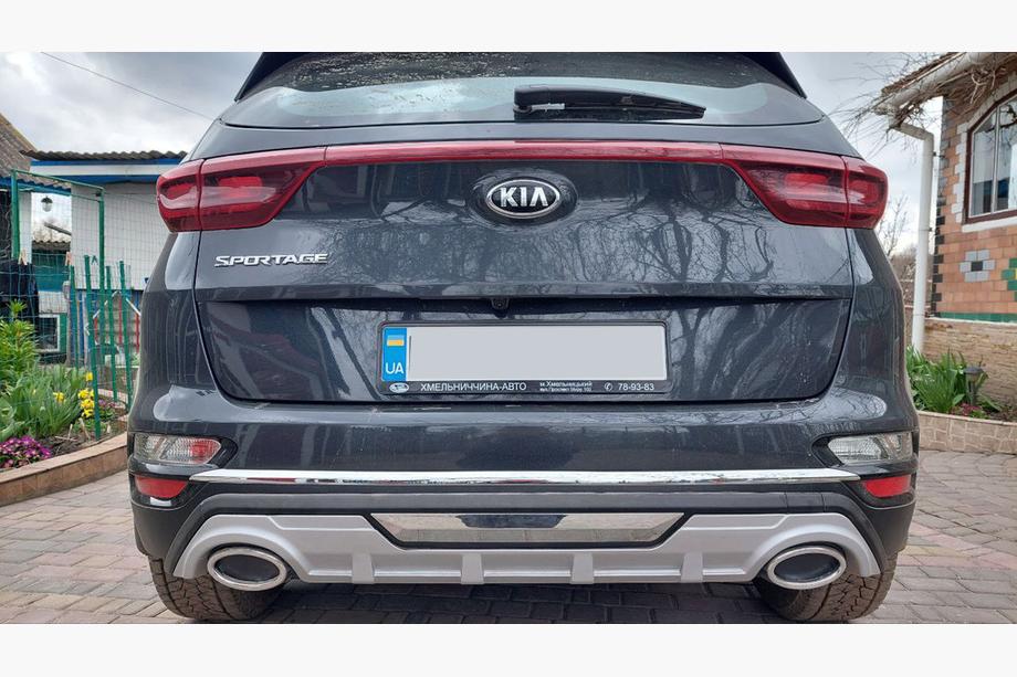 Kia Sportage 2015–2021 Voor- en achterlipspoiler 2019+ V1 (kunststof) Foto 2