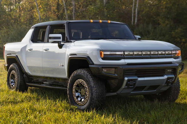 Elektrische Hummer EV-pick-up: autopilot, crab mode en 1000 pk