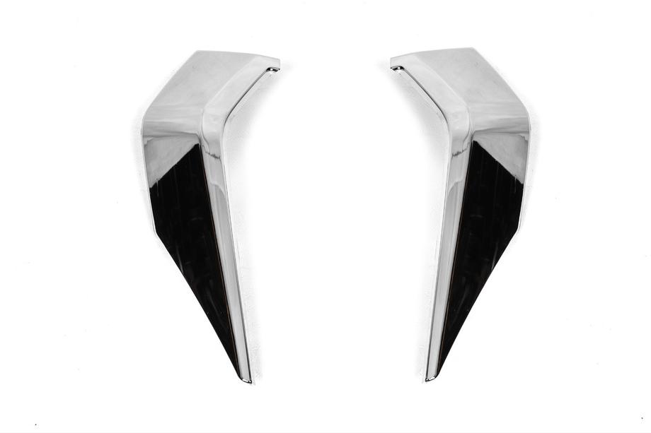 Toyota Land Cruiser Prado 150 2009–2023 Koplampwimpers (2 stuks, voor reflector-koplampen) Foto 2