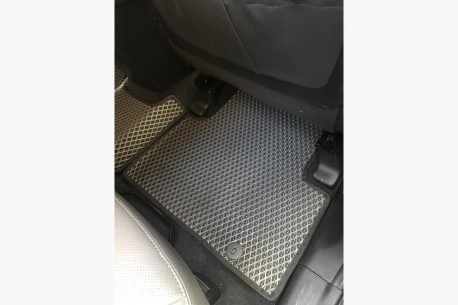 Hyundai Santa Fe 3 2012–2018 Vloermatten voor 5 zitplaatsen (EVA, zwart) Foto 4