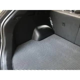 Kofferbakmat (EVA, zwart) (5 zitplaatsen) Hyundai Santa Fe 3 2012–2018 foto 2