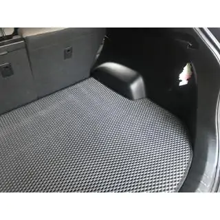 Kofferbakmat (EVA, zwart) (5 zitplaatsen) Hyundai Santa Fe 3 2012–2018 foto 3