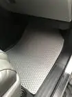 Toyota Sequoia 2007–2022 Polyurethaan automatten, 3 rijen (EVA, grijs) foto 11