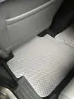 Toyota Sequoia 2007–2022 Polyurethaan automatten, 3 rijen (EVA, grijs) foto 16