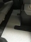 Toyota Sequoia 2007–2022 Polyurethaan automatten, 3 rijen (EVA, grijs) foto 21