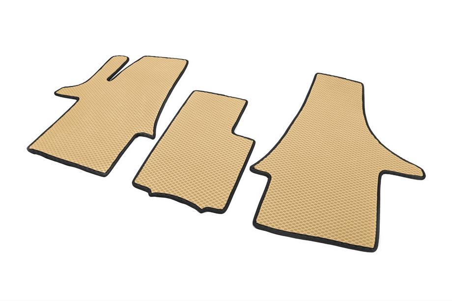 Volkswagen T5 Transporter 2003–2010 EVA automatten (beige, voor, voor 1+1) Foto 2