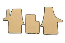 Volkswagen T5 Caravelle 2004–2010 EVA automatten (beige, voor, voor 1+1) foto 1
