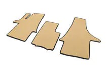 Volkswagen T5 Caravelle 2004–2010 EVA automatten (beige, voor, voor 1+1) foto 2
