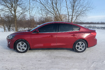 Ford Focus IV 2018– OmsaLine HB, SD onderste raamstrips van RVS (4 stuks) Carmos - Turks staal foto 2