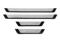 Skoda Fabia 2014–2021 OmsaLine-Flexill dorpellijsten (4 stuks) foto 2