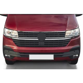 RVS sierlijst voor bovenzijde grille 2019+ (1 st.) Volkswagen T6 2015–2024 foto 1