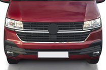 Volkswagen T6 2015–2024 Chroomstrip onder grille 2019+ (1 st., RVS) foto 1