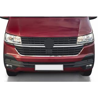 Chroomstrip onder grille 2019+ (1 st., RVS) Volkswagen T6 2015–2024 foto 1