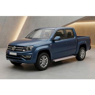 Side steps Maya Red-Grey (2 st., aluminium) Volkswagen Amarok 2010–2022 foto 1