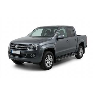 Side steps Maya V1 Black (2 stuks, aluminium) Volkswagen Amarok 2010–2022 foto 1