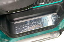 Volkswagen T4 Transporter 1990–2003 Interieur dorpellijsten type 4 (staal) Set van 4 stuks foto 1