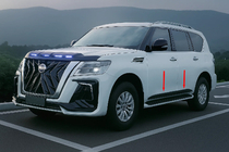 Nissan Patrol Y62 2010–2024 Deurlijsten (4 stuks, zwart) foto 3
