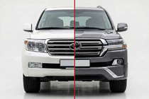 Toyota Land Cruiser 200 2007–2021 Restylingkit voor LC200 2008-2015 naar 2016 Executive foto 1