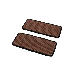Polyurethaan dorpelmatten (2 stuks, EVA, baksteenrood) Citroen Jumper 2007–2025 foto 2