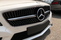 Mercedes CLS C218 2011–2018 Voorgrille 2011-2014 (Diamond Silver) foto 5