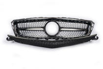 Mercedes CLS C218 2011–2018 Voorgrille 2011-2014 (Diamond Silver) foto 6