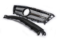 Mercedes CLS C218 2011–2018 Voorgrille 2011-2014 (Diamond Silver) foto 7
